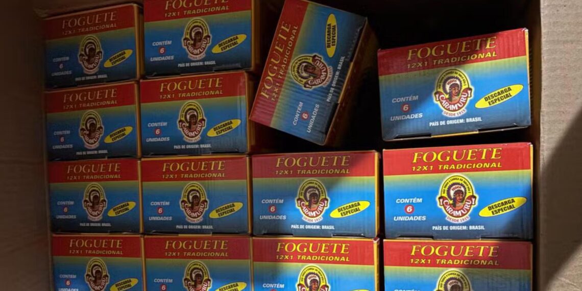 Mais de 400 caixas de fogos de artifício com estampido é apreendido no Acre durante operação do Procon