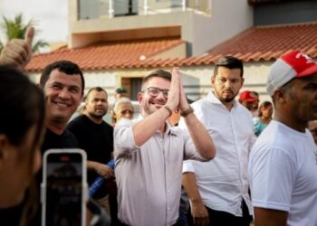 Governador Gladson Cameli participou de Procissão em Xapuri