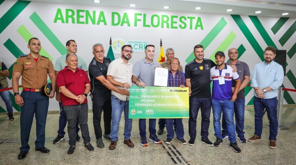 Governo do Acre reforça apoio ao futebol local com investimento de R$ 1,5 milhão