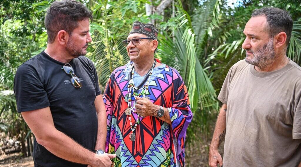 Arquitetura, tradição e sustentabilidade marcam a parceria de Marcelo Rosenbaum com os Yawanawá