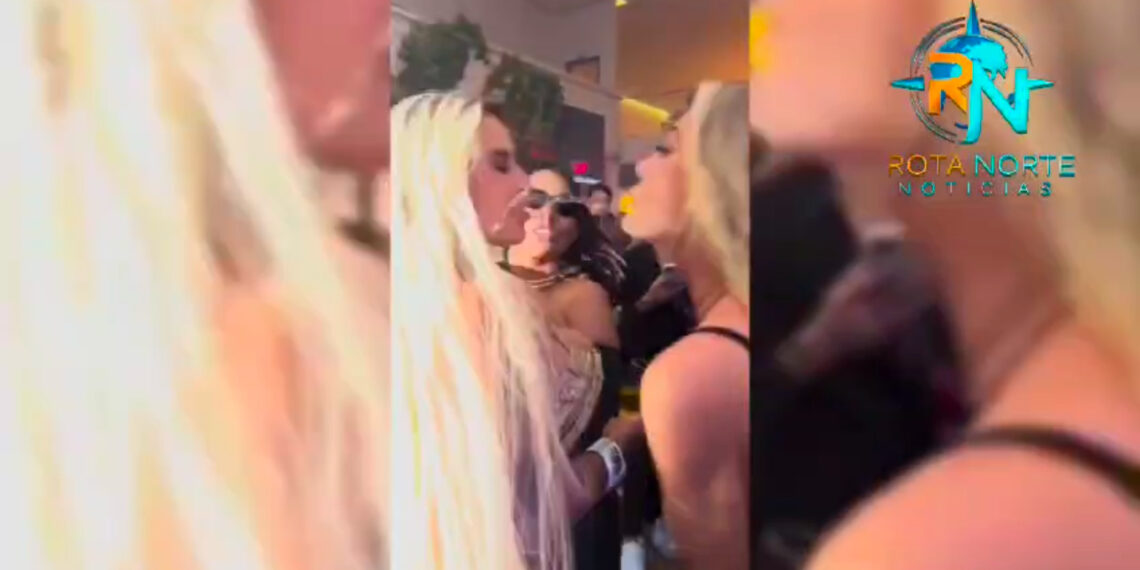 VÍDEO: Briga entre blogueiras e agressão com taça de cristal