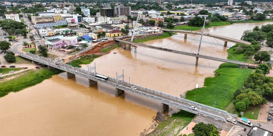Rios do Acre apresentam vazante, mas previsão de chuvas mantém alerta da Defesa Civil