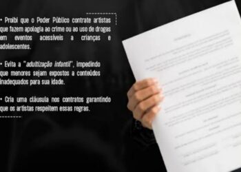 Câmara avalia projeto que proíbe contratação de artistas com histórico criminal e apologia ao crime