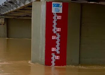 PREOCUPANTE: Rio Acre em Rio Branco Continua em Subida: Nível Chega a 14,56m