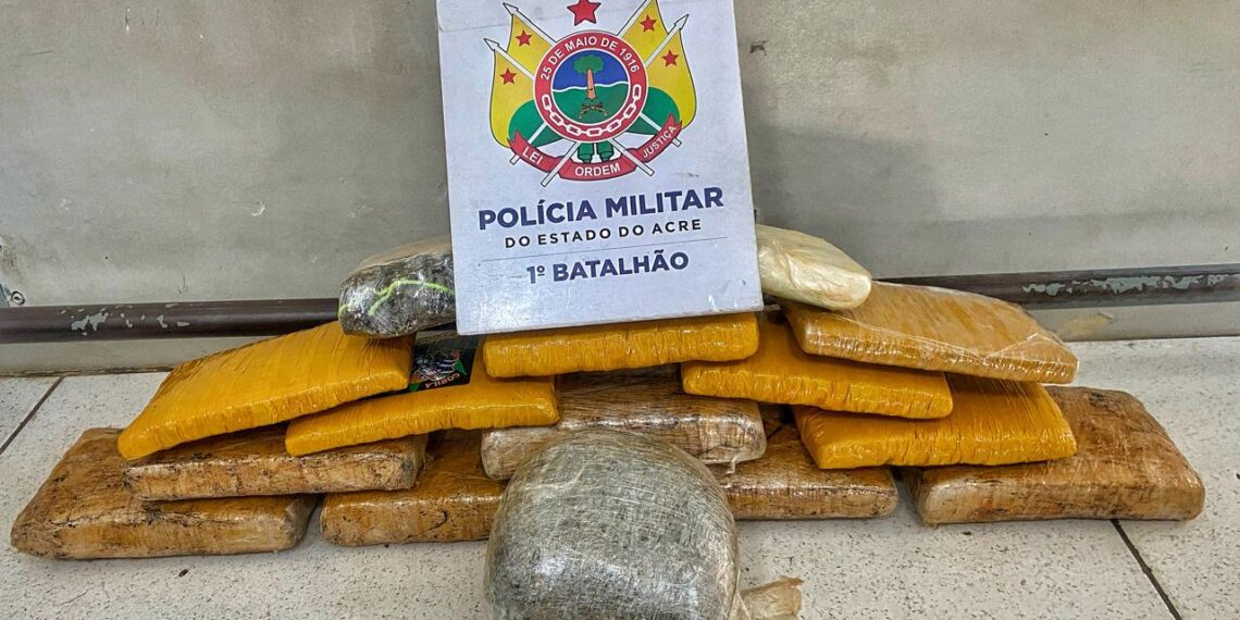 PM prende mais de 7 kg de droga no bairro Novo Calafate