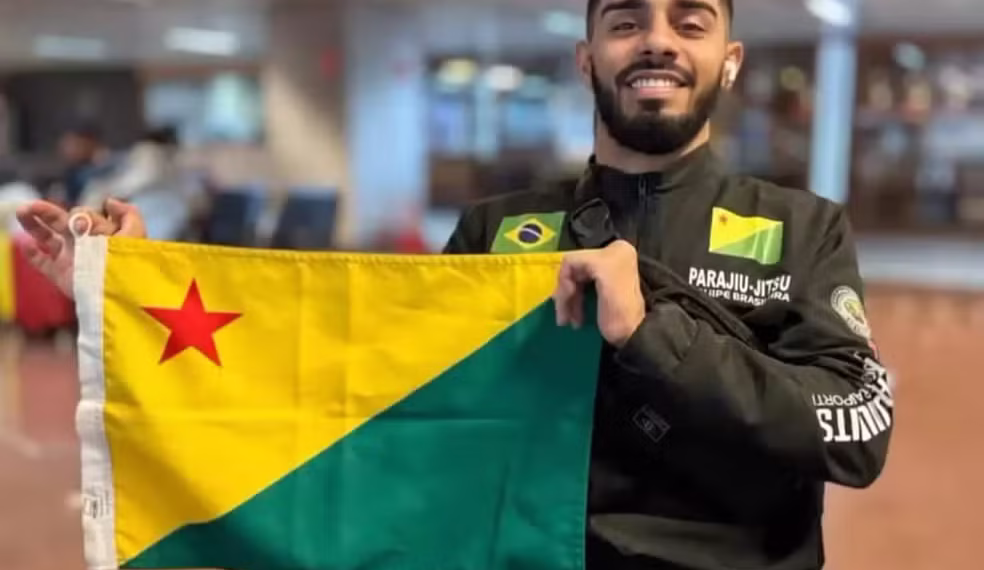 Com apoio do governo, paratleta de Tarauacá vai disputar mundial de jiu-jítsu na Ásia