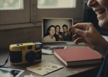 Câmera fotográfica love