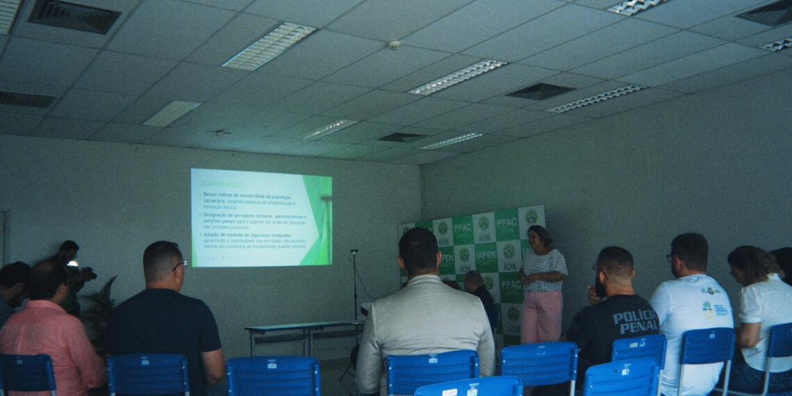 Educação prisional no Acre alinha metas para 2026 com foco em alfabetização, EJA e qualificação profissional