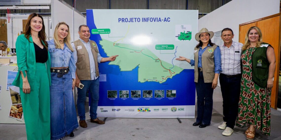 Estado e União entregam Infovia Acre nesta terça-feira com presença da ministra da Ciência, Tecnologia e Inovações