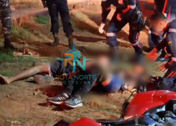 Perseguição termina com adolescente baleado e moto roubada recuperada em Rio Branco
