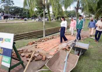 Governadora Mailza Assis verifica progresso das obras no Parque da Maternidade
