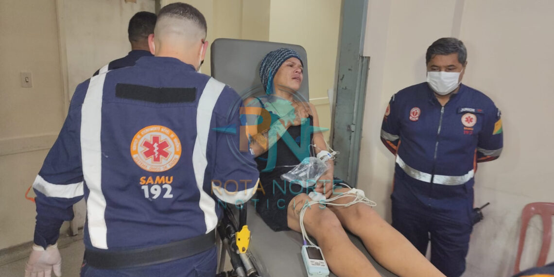 Mulher é esfaqueada nas costas em ataque no bairro Base