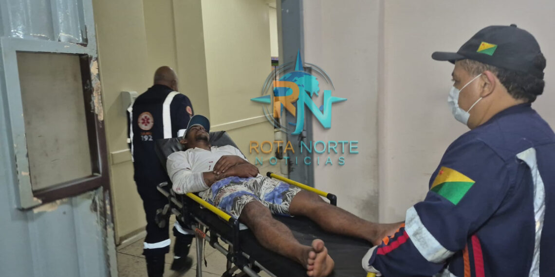 Homem é cercado, agredido a golpes de ripa e hospitalizado na capital
