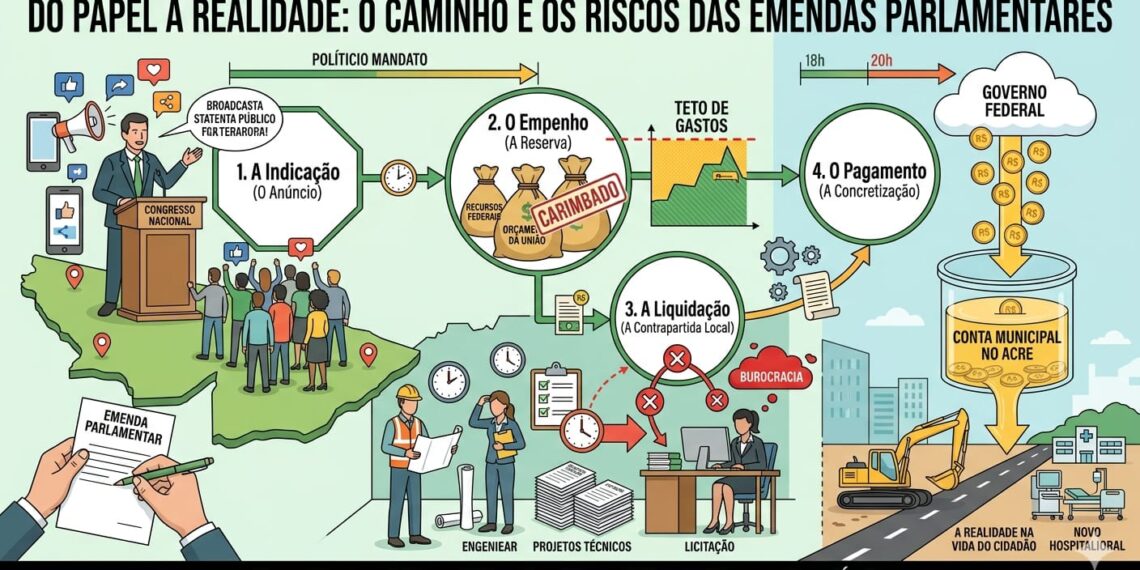 O Tempo da Burocracia e o Tempo do Voto: A verdade que não te contam sobre as Emendas Parlamentares