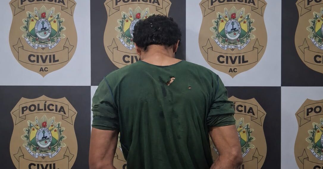​Pai é preso em Rio Branco suspeito de estuprar as três filhas e ameaçá-las de morte