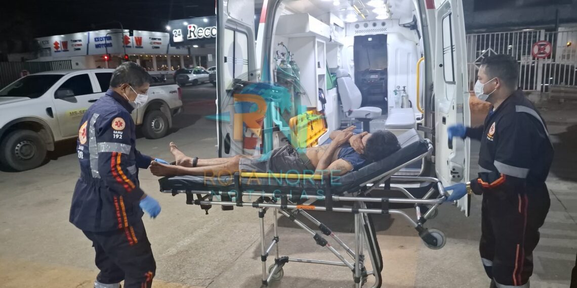 Homem sofre ataque e fica ferido durante suposto “tribunal do crime”