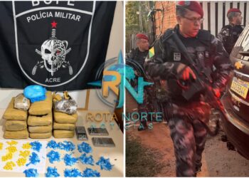 Polícia encontra maconha, cocaína e ecstasy em imóvel usado pelo tráfico