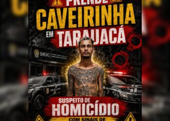 Polícia Civil prende “Caveirinha” em Tarauacá, suspeito de homicídio com sinais de tortura foi capturado em festa de aniversário