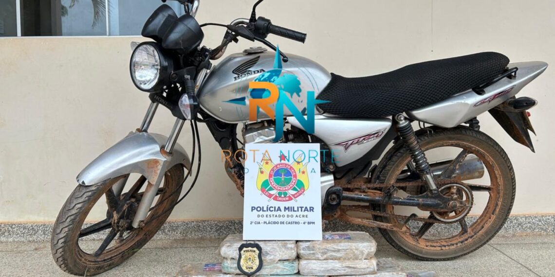 Ação conjunta entre Polícia Civil e Polícia Militar resulta na apreensão de mais de 22 quilos de maconha em Plácido de Castro