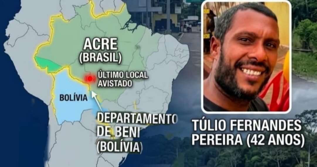 Acreano desaparece em solo boliviano e parentes pedem socorro às autoridades