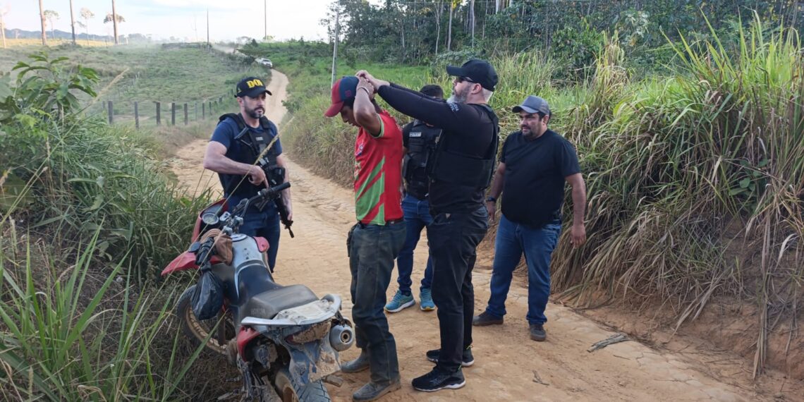 Polícia Civil captura suspeito de homicídio na zona rural de Sena Madureira