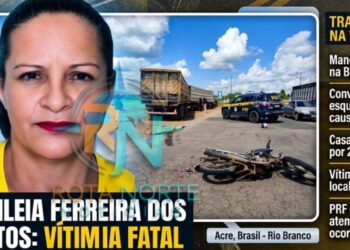 Manobra irregular na Via Verde resulta em morte de passageira e deixa motociclista ferido