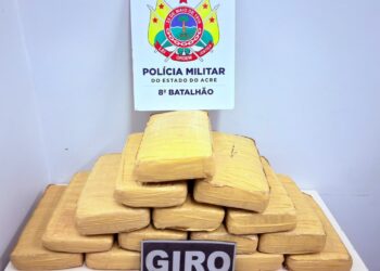 PMAC apreende mais de 15 quilos de maconha e prende suspeito por tráfico em Sena Madureira