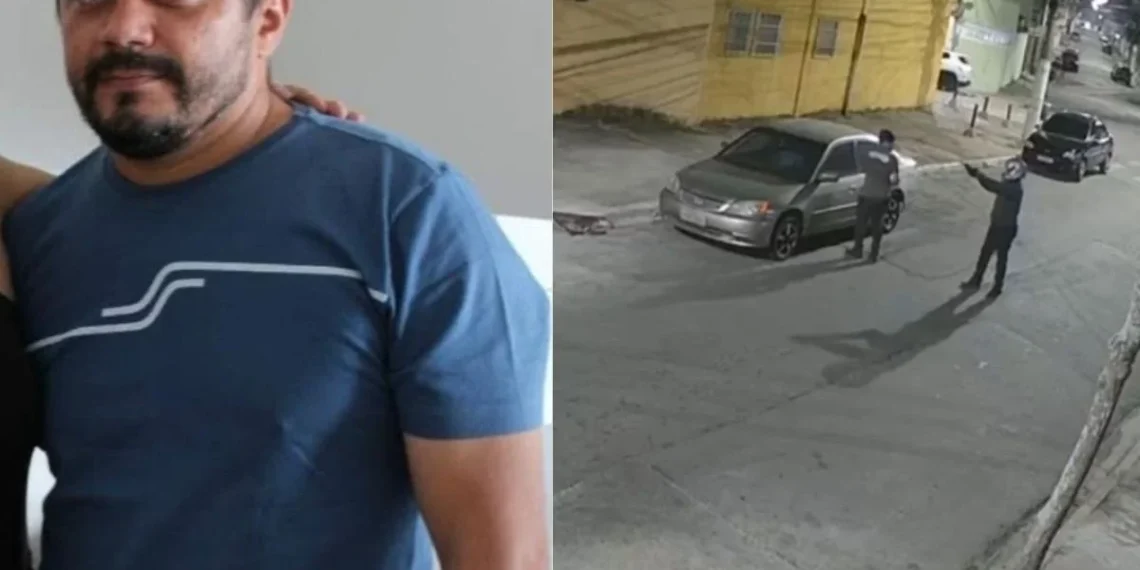 Empresário é executado com 6 tiros ao sair de casa. Atirador fugiu.