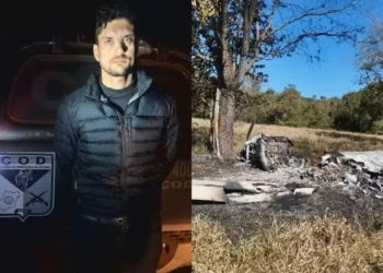Piloto dos 300 kg de cocaína incendiou avião para destruir provas