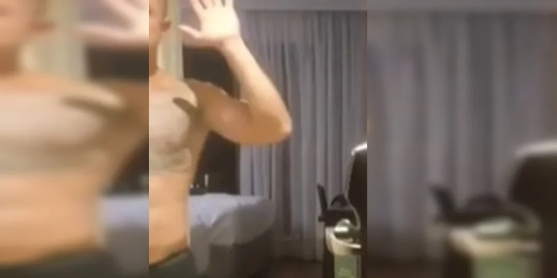 Traficante é preso de cueca durante operação contra o tráfico em hotel