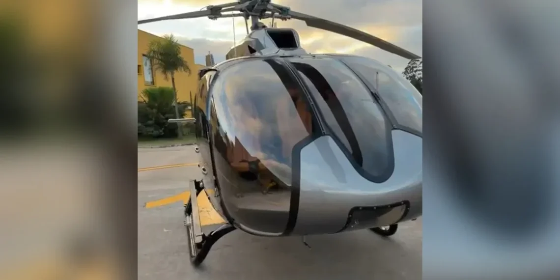 Helicóptero apreendido na Operação Las Vegas será usado pela polícia