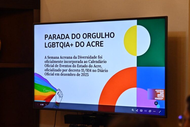 Estado garante apoio a realização da 20ª Semana Acreana da Diversidade