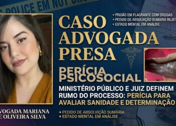 Exame psiquiátrico interrompe processo contra advogada detida com entorpecentes no Acre