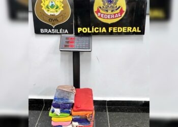 Operação conjunta das polícias Civil e Federal apreende 16 quilos de cocaína na BR-317, em Brasiléia
