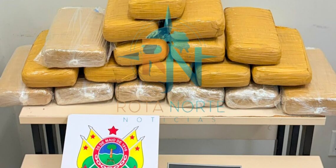 Em operação da PMAC, Giro apreende mais de 20 kg de droga na BR-364 em Sena Madureira