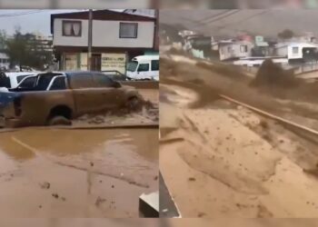 Chile decreta estado de catástrofe após enchentes e deslizamentos.