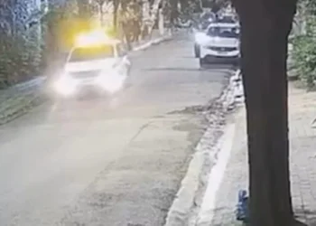 Vídeo mostra empresário da Faria Lima agredindo esposa na calçada