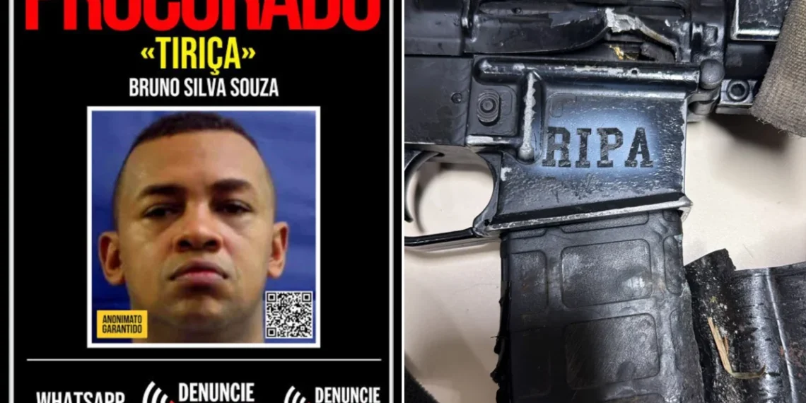Polícia do Rio mira equipe de “Tiriça”, traficante do CV ligado a Doca