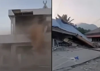 Terremoto de magnitude 7,7 na Indonésia mata ao menos 38 pessoas.