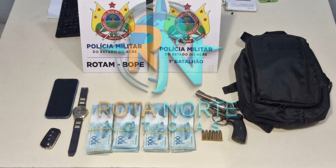 Roubo de dinheiro termina com três presos e suspeita de ligação com candidato político