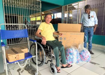 Governo do Acre entrega itens de assistência para idosos acolhidos em Sena Madureira