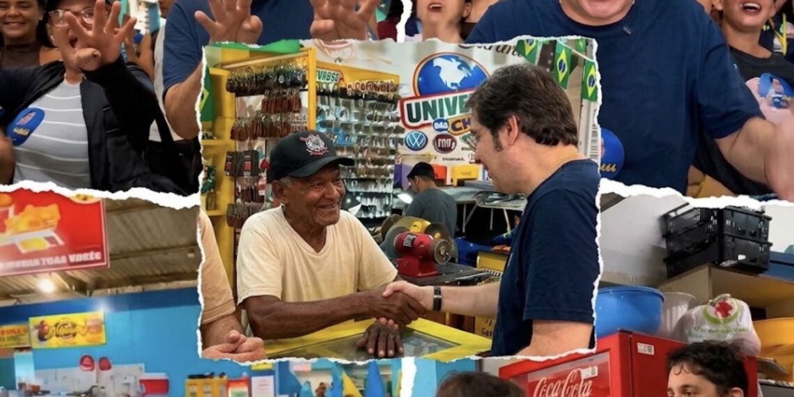 Fábio Rueda visita Mercado do Bosque, ouve comerciantes e defende investimentos em saúde