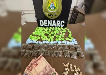 Polícia Civil desarticula ponto de venda de drogas e apreende entorpecentes em Rio Branco