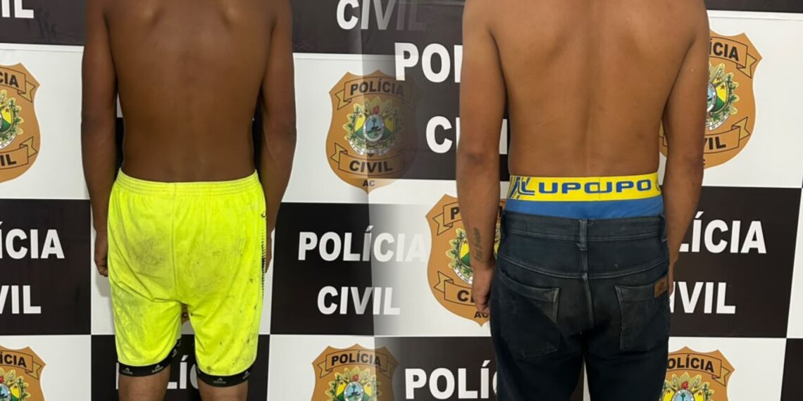 PCAC localiza e prende dois homens procurados pela Justiça em Tarauacá