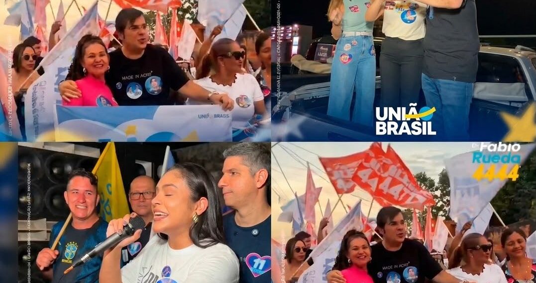 Fábio Rueda intensifica campanha com caminhada e grande ato político em Rio Branco