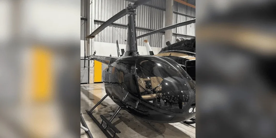Operação mira esquema de pirâmide e apreende helicóptero de R$ 10 milhões