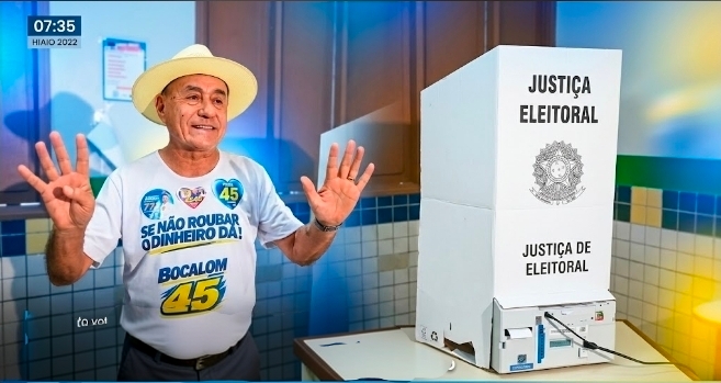 Tião Bocalom vota em Rio Branco, mira vitória em 1º turno e critica pesquisas eleitorais