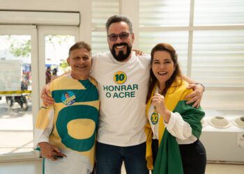 Alan Rick vota em Rio Branco e aposta em vitória no primeiro turno