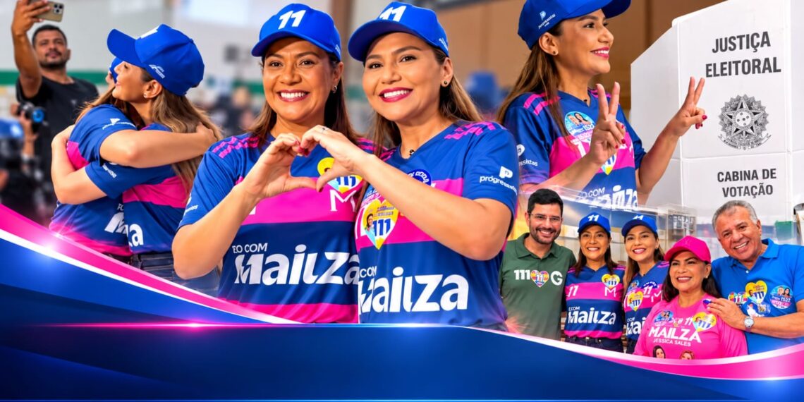 Jéssica Sales e Mailza Assis votam juntas em Cruzeiro do Sul e incentivam participação nas urnas