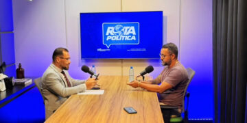 Estreia do podcast Rota Política recebe o prefeito de Feijó, Railson Ferreira, em transmissão ao vivo